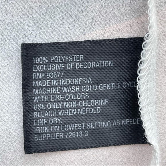 Worthington Ivory Long sleeve button down blouse - Picture 10 of 13